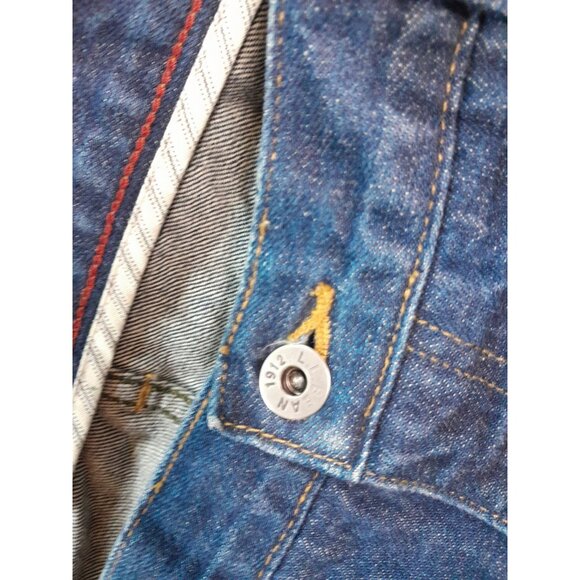 Vintage LL Bean Mens Natural Fit 35X30 Straight Leg Medium Wash Jeans - Picture 4 of 14